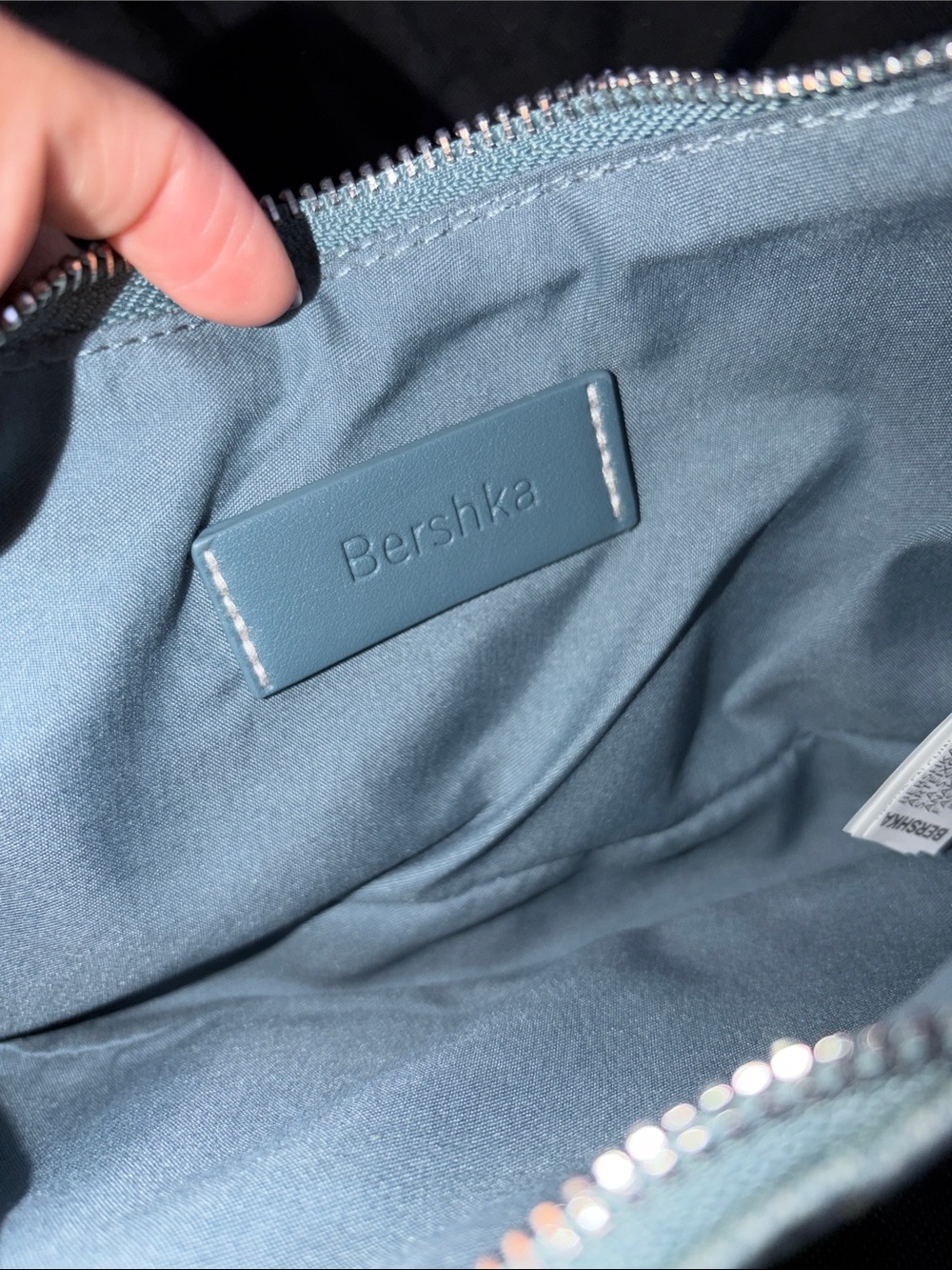 Bershka Light Blue Shoulder Bag